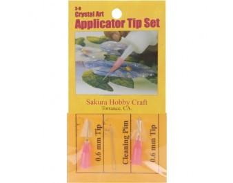 3D Crystal Lacquer - Applicator Tip Set